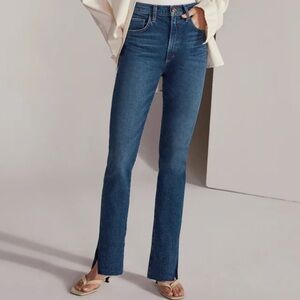 NWT Favorite Daughter/Anthropologie The Valentina Tower Super High Rise Riviera